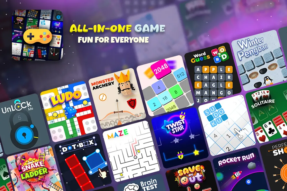 All in One Game Screenshot 8 - Fluid UI & Themes