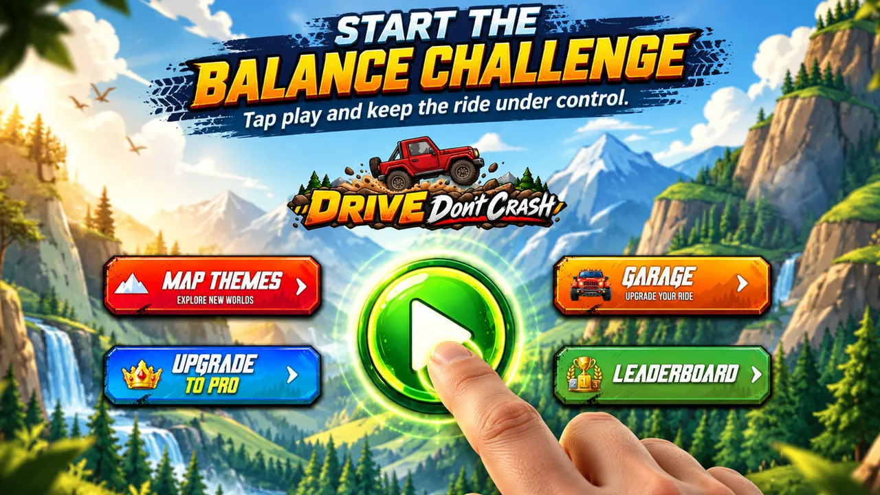 Drive Don't Crash Screenshot 8 - Global Leaderboards and Record Times