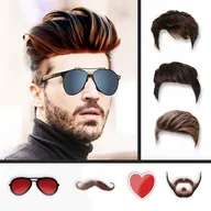Hair Style Photo Editor App Icon by Bhima Apps