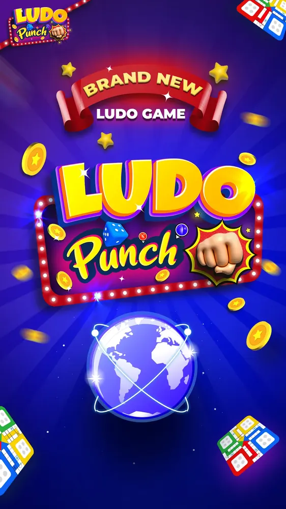 Ludo Punch Offline Screenshot 1 - Classic Tabletop Board