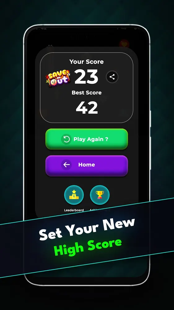 Save Me Out Screenshot 4 - Move Counter & Star Ratings