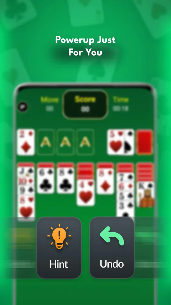 Solitaire Classic Screenshot 3 - Draw 1 and Draw 3 Modes