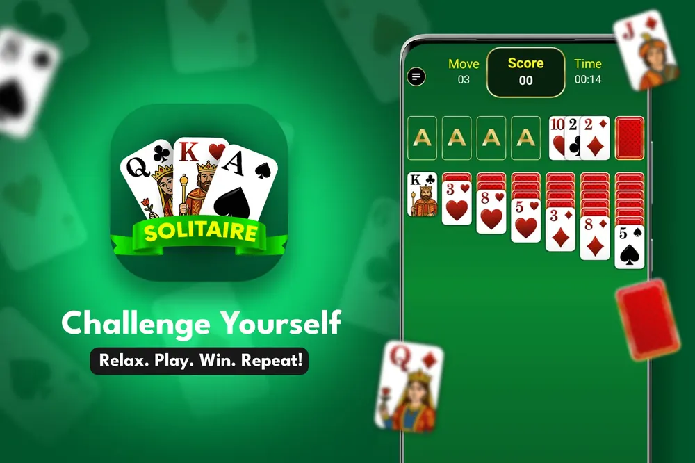 Solitaire Classic Screenshot 4 - Custom Card Back Themes