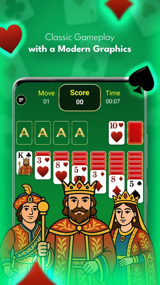Solitaire Classic Screenshot 6 - Relaxing Offline Play