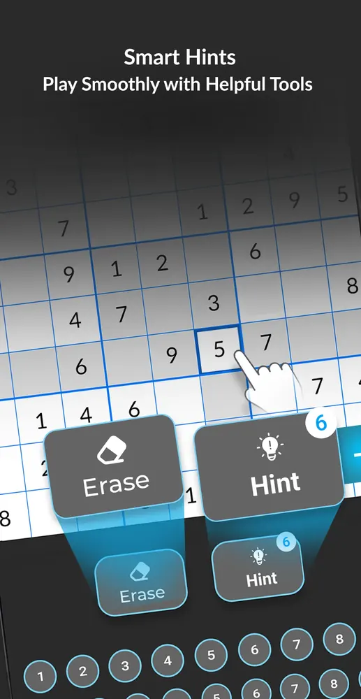 Sudoku Screenshot 2 - 4 Difficulty Modes