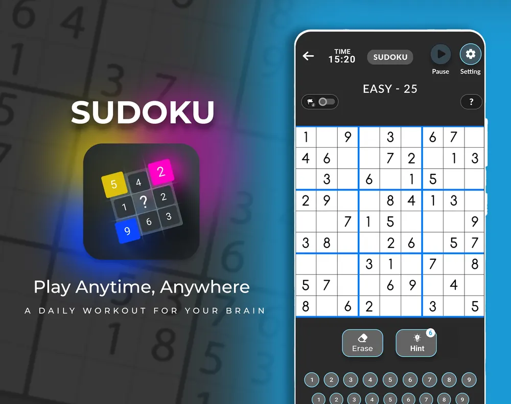 Sudoku Screenshot 7 - Comprehensive Stats Tracker